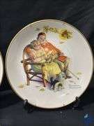 Norman Rockwell Collectible Plates from the “Four Seasons Series”