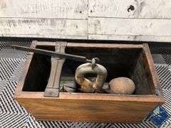 Antique Oak Toilet Tank