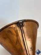Brass & Copper Teapot, Funnel, Bucket, etc.