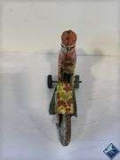 Marx Wind Up Tin Toy Motorcycle