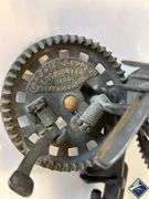 Antique Cast Iron Manufogy CE Hudson Apple Peeler