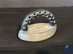 Cast Iron/Metal Assorted Irons with Iron Holder