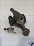 Cast Iron Cannon Toy