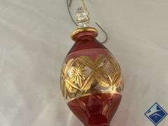 Vintage Hand Blown Art Glass Christmas Ornaments