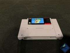 Super NES Super Mario World Cartridge