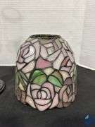 Vintage Partylite Rosewater Candle Lamp