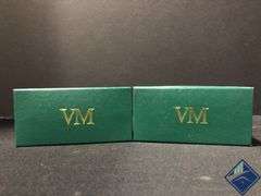 Virginia Metal Crafters Brass Napkin Rings