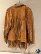 Vintage Western Suede Fringe Jacket
