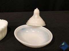 Vintage Chicken & Duck Covered Dishes