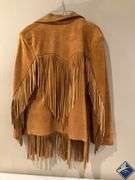 Vintage Western Suede Fringe Jacket