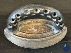 Cast Iron/Metal Assorted Irons with Iron Holder