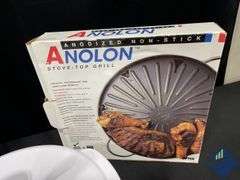 Stove Top Grill, Salad Spinner, and Fill a Bowl