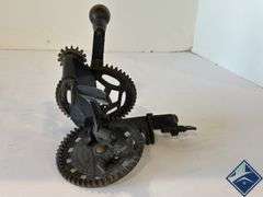 Antique Cast Iron Manufogy CE Hudson Apple Peeler