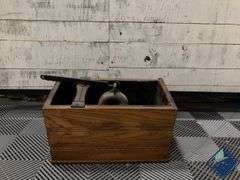 Antique Oak Toilet Tank