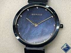 (Clasp broken) Bering Ladies Ultra Slim Stainless Steel Milanese Mesh Watch (Retail 99.99)