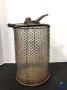 12” Glass Lined Coal Oil Container with Coiled Metal Shell