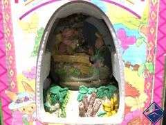 Easter Bunny Water Globe Music Box