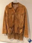 Vintage Western Suede Fringe Jacket