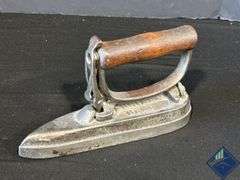 Cast Iron/Metal Assorted Irons with Iron Holder
