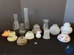 Assortment of Vintage Light Shades
