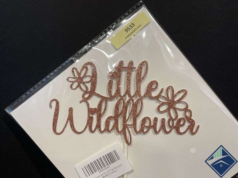 “Little Wild Flower” Cake Topper *NEW*