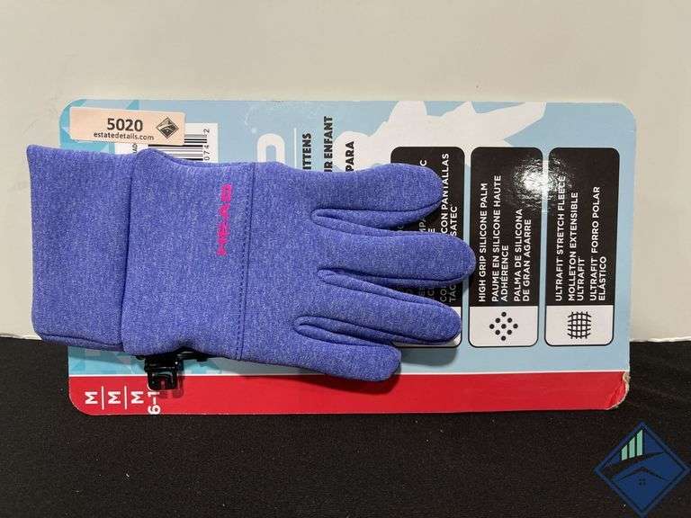 Heads Kids Touchscreen Gloves (M) - Retail: $ 9.99  *NEW*
