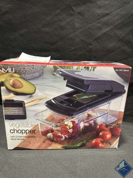 Miu Vegetable Chopper with 2 Interchangeable Dicer Blades *NEW*