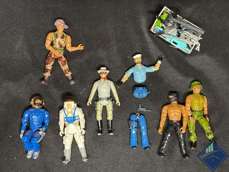 Vintage Remco Action Figures