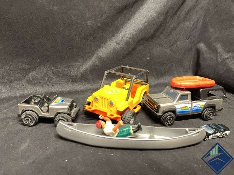Vintage Tonka and Fisher-Price Car Toys
