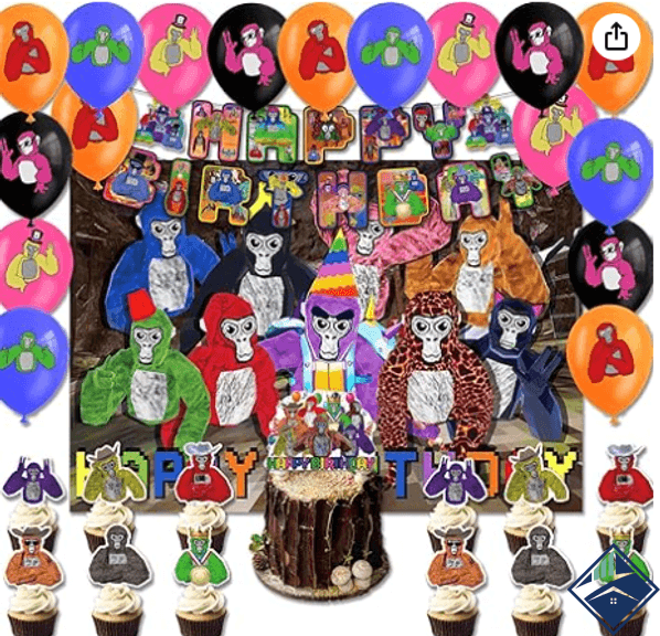 Gorilla Birthday Party Supplies *NEW*