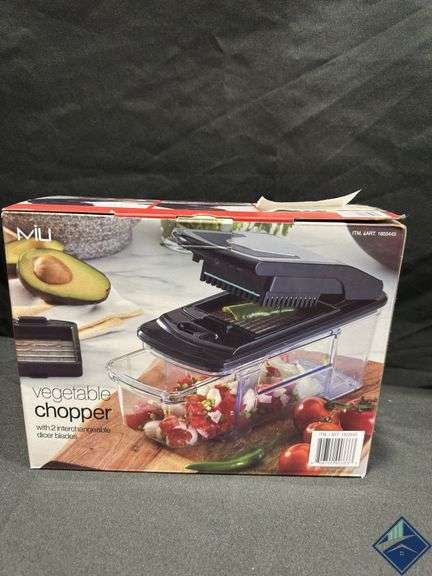 Miu Vegetable Chopper with 2 Interchangeable Dicer Blades *NEW*