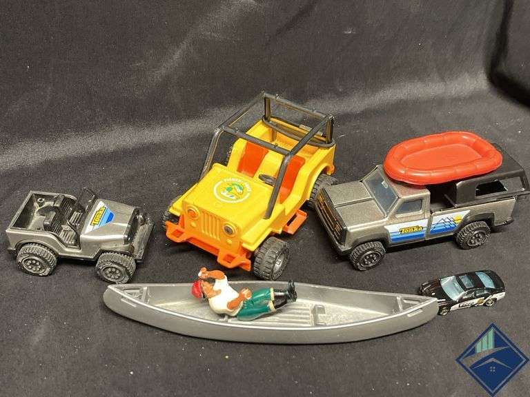 Vintage Tonka and Fisher-Price Car Toys