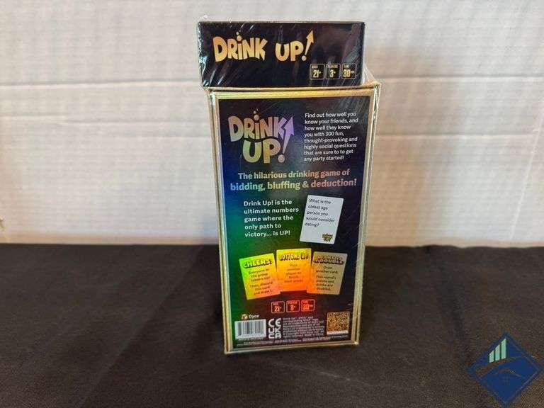 Drink Up! Party Game with After Dark Expansion Set