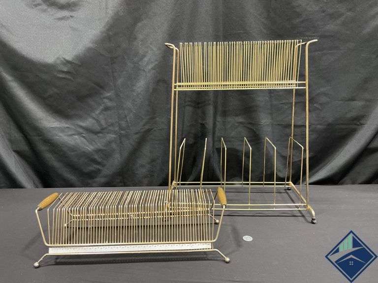 Mid Century Modern Vinyl Record Holders