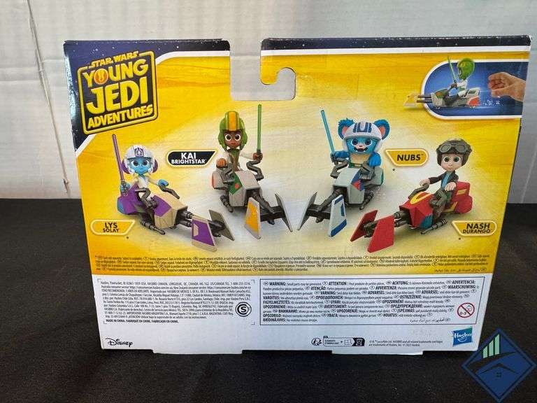 Disney Star Wars Young Jedi Adventures Ky Brightstar & Vehicle Figure