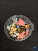 Vintage Tin Doll House with Contents