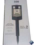 Infinity X1 Solar Path & Motion Security Lights (2-Pack) - Like New