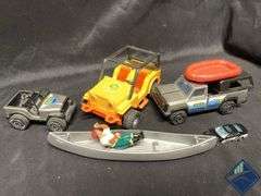 Vintage Tonka and Fisher-Price Car Toys