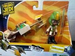 Disney Star Wars Young Jedi Adventures Ky Brightstar & Vehicle Figure