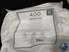 Hotel Signature Sateen 400 Ct. Egyptian Cotton 6 Piece Set   - Used