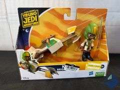 Disney Star Wars Young Jedi Adventures Ky Brightstar & Vehicle Figure