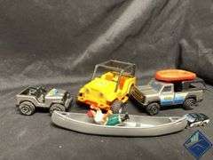Vintage Tonka and Fisher-Price Car Toys