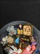 Vintage Tin Doll House with Contents