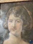 Beautifully Framed Solemn Women Painting