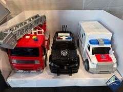 Dazmers Toys Emergency Vehicle Set