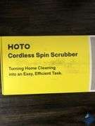 HOTO Cordless Spin Scrubber: 2.5 N·M Torque, Six Brush Heads, IPX7 Rated