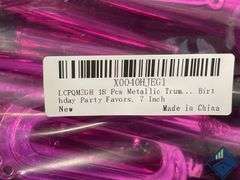 18 Piece Metallic Noise Makers Party Favors *NEW*