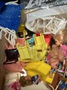 Vintage Tin Doll House with Contents
