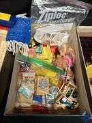 Vintage Tin Doll House with Contents