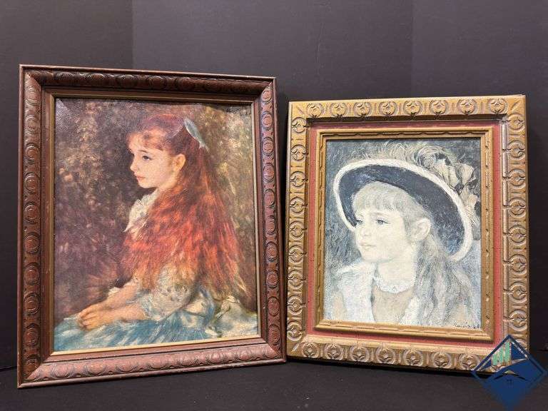 Vintage Renoir Framed Print